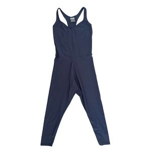 Nike blue-gray workout cat suit size S 4-6